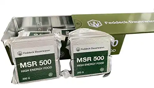 MHD-Lebensmittel Feddeck MSR 500, High Energy Food, 6 x 200 g