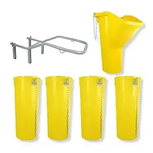 Schuttrutsche HBH SIRL Profi Bau n Schuttrohr SET 5m