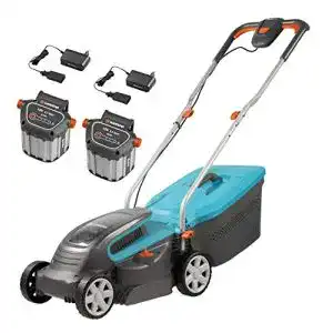 Gardena-Rasenmäher Gardena Set PowerMax Li-18/32 Akku