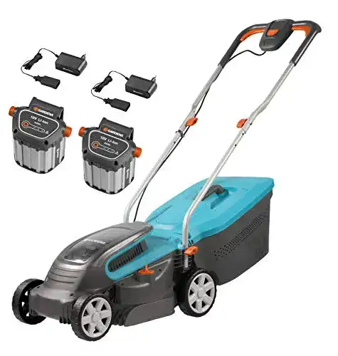 Gardena-Rasenmäher Gardena Set PowerMax Li-18/32 Akku
