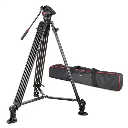Videostativ VILTROX VX-18M 188cm/74 Zoll Dreibein Stativ
