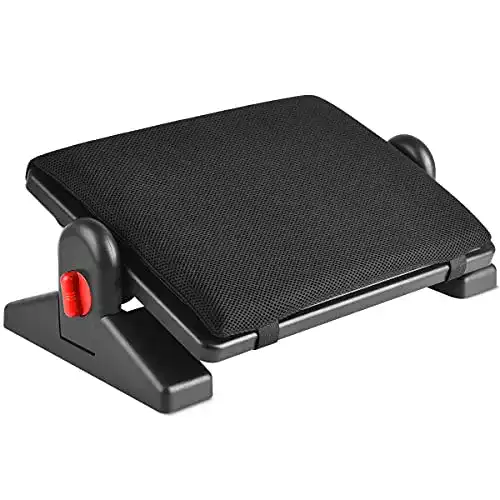 Ergonomische Fußstütze Qlfyuu verstellbare Fußstütze