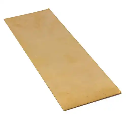 Messingblech EsportsMJJ 300*100*0,5 mm Korrosionsbeständig