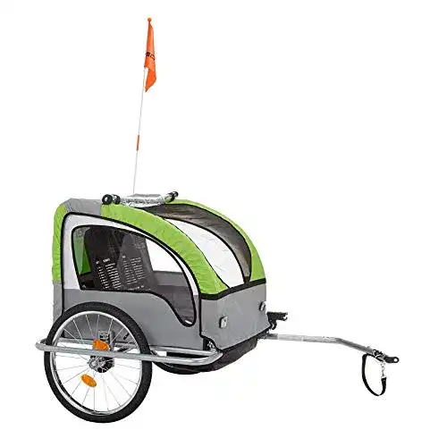 Die beste Fahrradanhänger FISCHER Kinder KOMFORT mit Federung, für 2 2026 Test Bestseller Fahrradanhänger FISCHER Kinder KOMFORT mit Federung, für 2