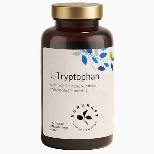 Melatonin KURKRAFT ® L-Tryptophan 500mg, 180 Kapseln