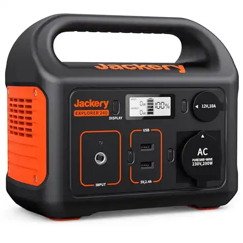 Powerbank mit Steckdose Jackery Explorer 240, 240Wh/67200mAh