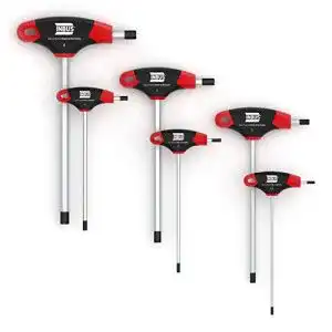 Inbusschlüssel INBUS ® 76886 T-Griff schlüssel Set 6tlg, 2.5–8mm
