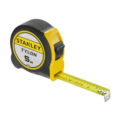 Maßband 5m Stanley Bandmass Tylon, 5 m, Kunststoffgehäuse