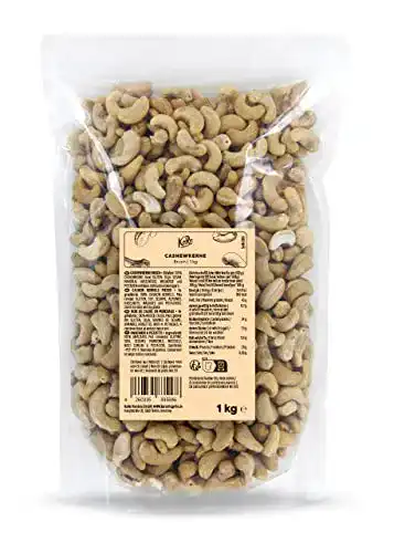 Cashewkerne KoRo – Bruch LP 1 kg – 100 % Naturbelassen