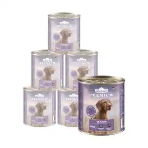 Hundefutter-Senior Dehner Hundefutter Senior, 6 x 800 g