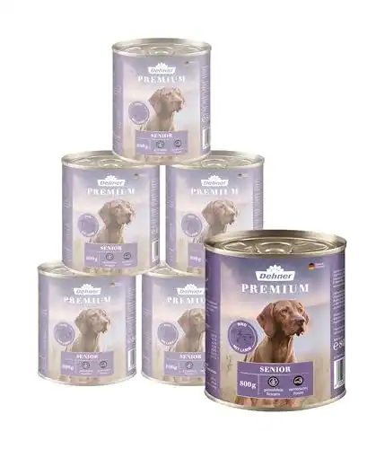 Hundefutter-Senior Dehner Hundefutter Senior, 6 x 800 g