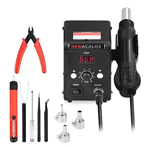 Heißluft-Lötstation NEWACALOX Heißluft Lötstation, 700W