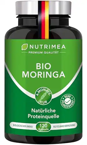 Moringa-Kapseln Plastimea BIO Moringa Oleifera Kapseln
