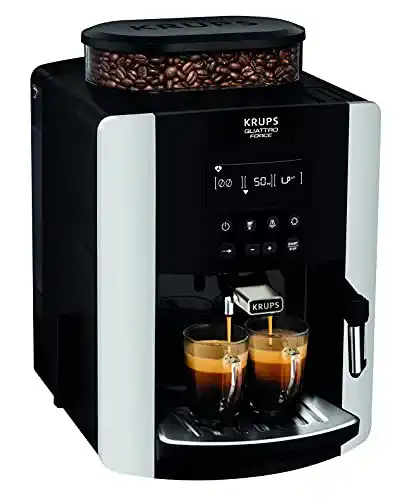 Kaffeevollautomat bis 500 Euro Krups EA8178 Arabica Display