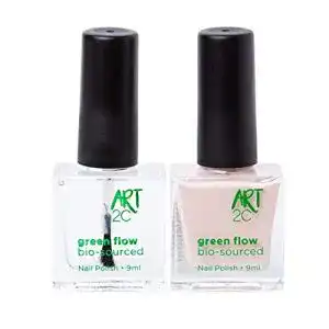 Veganer-Nagellack Art 2C 85 % Bio-sourced Vegan, 2er-Pack