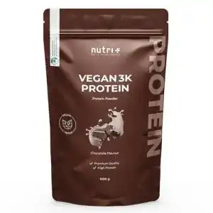 Schoko-Proteinpulver Nutri + VEGAN PROTEIN Schokolade 1kg