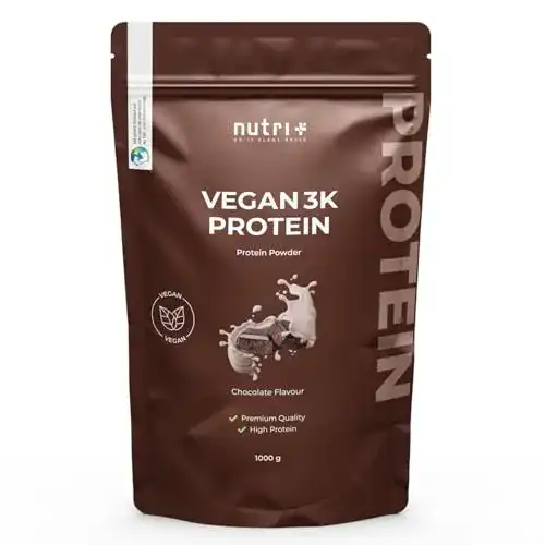 Schoko-Proteinpulver Nutri + VEGAN PROTEIN Schokolade 1kg
