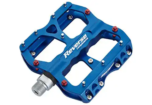 Reverse-Pedale Reverse Escape Flat Fahrrad Pedal blau