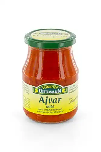 Paprikapaste Feinkost Dittmann Fd Ajvar Mild Serb-Maz 340Ml