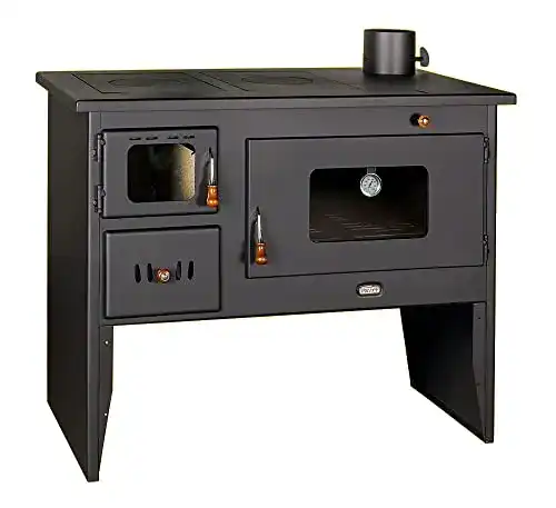 Küchenofen Holz Prity EEK A herd 2P50 mit XL-Backofen