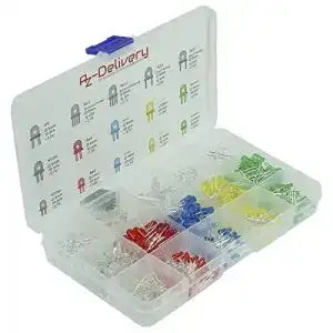 Arduino-LED AZDelivery LED Leuchtdioden Sortiment Kit, 350 Stück
