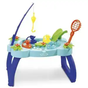 Wasserspieltisch Ecoiffier 4610 Angeltisch, dunkelblau, türkis