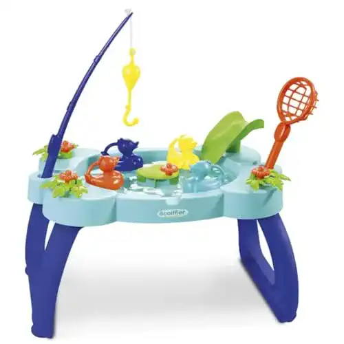 Wasserspieltisch Ecoiffier 4610 Angeltisch, dunkelblau, türkis