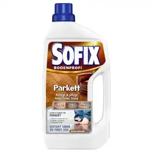Parkettpflege Sofix Parkettreiniger, 1 l, mit Edelholz-Pflege-Wachs
