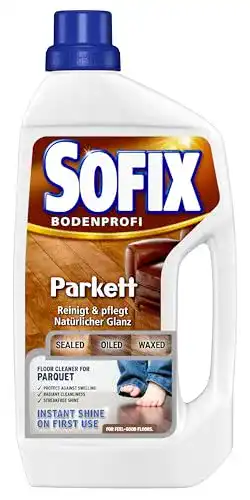 Parkettpflege Sofix Parkettreiniger, 1 l, mit Edelholz-Pflege-Wachs