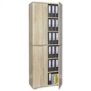 Büroschrank mutatio, Aufbewahrungsschrank, Sonoma-Eiche