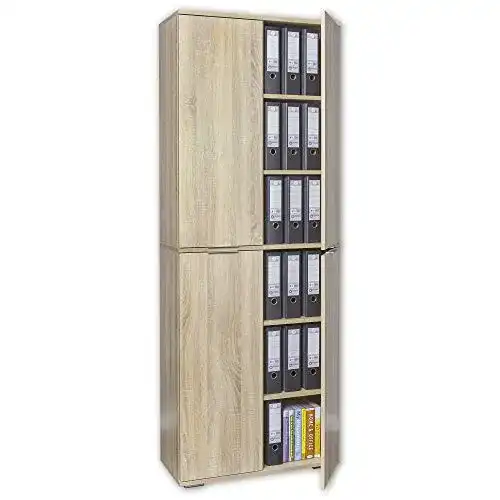 Büroschrank mutatio, Aufbewahrungsschrank, Sonoma-Eiche
