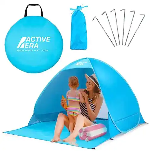 Die beste Pop-up-Strandmuschel Active Era Pop-Up Strandmuschel UPF 50+ 2026 Test Bestseller Pop-up-Strandmuschel Active Era Pop-Up Strandmuschel UPF 50+