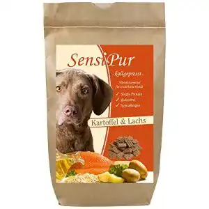 Kaltgepresstes Hundefutter sensi Pur Schecker 12 kg