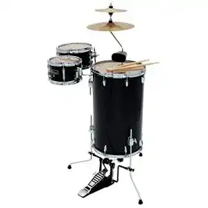 Schlagzeug DIMAVERY CDS Cocktail , schwarz | 5-teiliges Cocktail