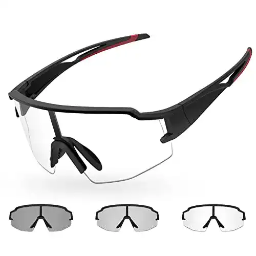 Fahrradbrille klar Jubor Polarisierte Fahrradbrillen, Radsport
