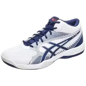 Volleyballschuh ASICS Herren Gel-Task Mt e, Weiß (White B703Y-100)