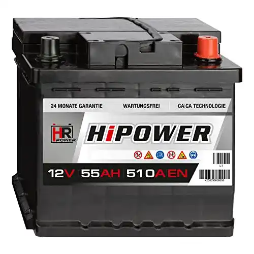 Autobatterie 50Ah HR HiPower