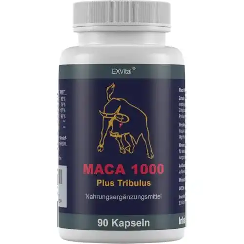 Maca-Kapseln MACA1000 Plus Maca 1000 plus Tribulus, 90 Kapseln