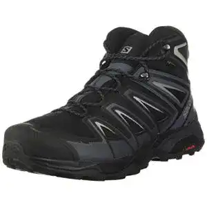 Bergschuhe Salomon Herren X Ultra 3 Mid GTX Kletterschuh, Black