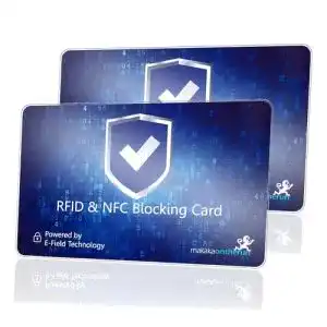 RFID-Schutzkarte MakakaOnTheRun ® RFID Blocker Karte 2 STK