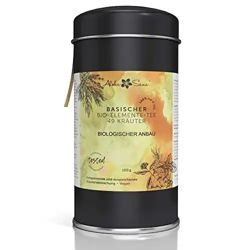 Basentee Aloha Sana | Bio aus 49 Kräutern (lose) | 100g Kräutertee