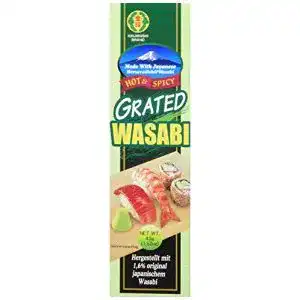 Wasabi-Paste Kinjirushi Wasabi in der Tube, grün, 5 x 43 g