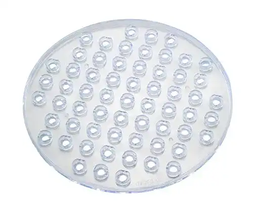 Spülbeckeneinlage WENKO Runde Kristall, Ø 31 cm, Transparent