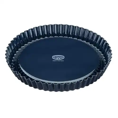 Obstkuchenform Dr. Oetker 28 cm Back-Liebe Emaille
