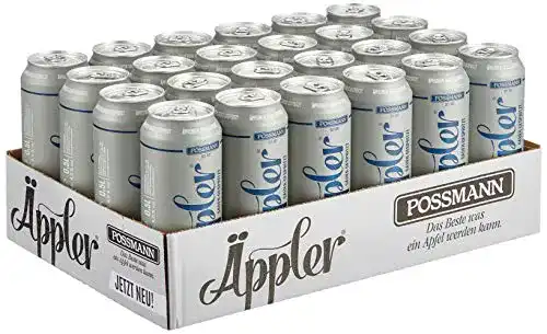 Possmann-Apfelwein Possmann Äppler Sauer Gespritzt, 24 x 500ml