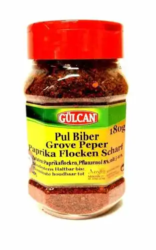Pul Biber Gülcan, Chiliflocken Zubereitung, Paprikaflocken, 180g