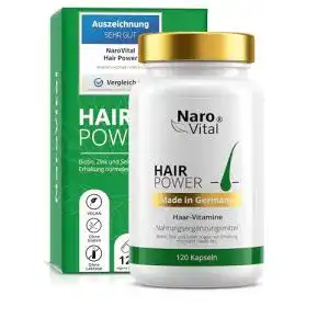 Haar-Vitamine NaroVital – hochdosiert 120 Kapseln (2 Monate)