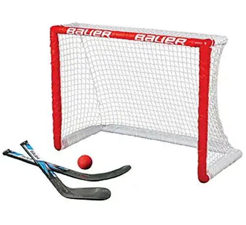 Hockey-Tor Bauer – Knee Hockey Tor Set inkl. Sticks & Ball