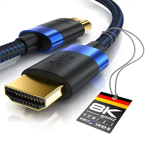 HDMI-Kabel 4 m CSL-Computer CSL – 8k / 4k HDMI Kabel
