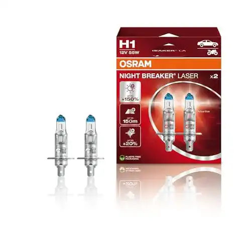 H1-Birne OSRAM Halogen Scheinwerferlampe